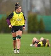 21 March 2023; Maeve Óg O’Leary during Ireland women's squad training at the IRFU High Performance Centre at the Sport Ireland Campus in Dublin. Photo by Ramsey Cardy/Sportsfile
