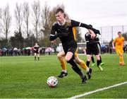 15 March 2023; Ciaran Nolan of Holy Rosary College during the FAI Schools Dr Tony O'Neill Senior National Cup Final match between Holy Rosary College Mountbellew and Wexford CBS at AUL Complex in Clonshaugh, Dublin. Photo by Piaras Ó Mídheach/Sportsfile