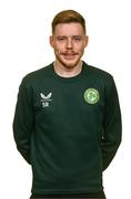 19 March 2023; Sam Rice, athletic therapist, poses for a portrait during a Republic of Ireland squad portrait session at Castleknock Hotel in Dublin. Photo by Harry Murphy/Sportsfile