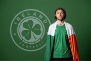 19 March 2023; Jeff Hendrick poses for a portrait during a Republic of Ireland squad portrait session at Castleknock Hotel in Dublin. Photo by Stephen McCarthy/Sportsfile