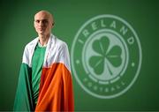 19 March 2023; Will Smallbone poses for a portrait during a Republic of Ireland squad portrait session at Castleknock Hotel in Dublin. Photo by Stephen McCarthy/Sportsfile