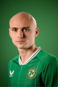 19 March 2023; Will Smallbone poses for a portrait during a Republic of Ireland squad portrait session at Castleknock Hotel in Dublin. Photo by Stephen McCarthy/Sportsfile