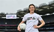 22 March 2023; In attendance at Croke Park as the Ladies Gaelic Football Association announced details of its ‘Take a Second’ awareness campaign is Kerry footballer Anna Galvin. Photo by Sam Barnes/Sportsfile