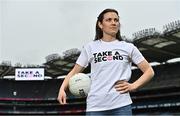 22 March 2023; In attendance at Croke Park as the Ladies Gaelic Football Association announced details of its ‘Take a Second’ awareness campaign is Kerry footballer Anna Galvin. Photo by Sam Barnes/Sportsfile