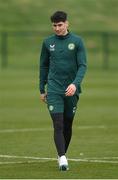 21 March 2023; Callum O’Dowda during a Republic of Ireland training session at the FAI National Training Centre in Abbotstown, Dublin. Photo by Stephen McCarthy/Sportsfile