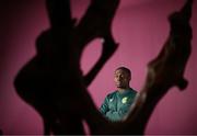 21 March 2023; Festy Ebosele poses for a portrait during a Republic of Ireland U21's media conference at Carlton Hotel Blanchardstown in Dublin. Photo by Stephen McCarthy/Sportsfile