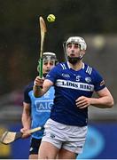 19 March 2023; Ryan Mullaney of Laois during the Allianz Hurling League Division 1 Group B match between Dublin and Laois at Parnell Park in Dublin. Photo by Sam Barnes/Sportsfile
