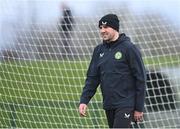 21 March 2023; Coach John O'Shea during a Republic of Ireland training session at the FAI National Training Centre in Abbotstown, Dublin. Photo by Stephen McCarthy/Sportsfile