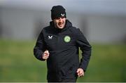 21 March 2023; Coach John O'Shea during a Republic of Ireland training session at the FAI National Training Centre in Abbotstown, Dublin. Photo by Stephen McCarthy/Sportsfile