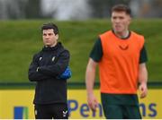 21 March 2023; Nutritionist Brendan Egan during a Republic of Ireland training session at the FAI National Training Centre in Abbotstown, Dublin. Photo by Stephen McCarthy/Sportsfile