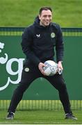 21 March 2023; Coach Stephen Rice during a Republic of Ireland training session at the FAI National Training Centre in Abbotstown, Dublin. Photo by Stephen McCarthy/Sportsfile