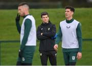 21 March 2023; Nutritionist Brendan Egan during a Republic of Ireland training session at the FAI National Training Centre in Abbotstown, Dublin. Photo by Stephen McCarthy/Sportsfile