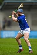 19 March 2023; Stephen Maher of Laois during the Allianz Hurling League Division 1 Group B match between Dublin and Laois at Parnell Park in Dublin. Photo by Sam Barnes/Sportsfile