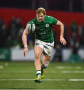 19 March 2023; Hugh Gavin of Ireland during the U20 Six Nations Rugby Championship match between Ireland and England at Musgrave Park in Cork. Photo by David Fitzgerald/Sportsfile