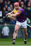 19 March 2023; Lee Chin of Wexford during the Allianz Hurling League Division 1 Group A match between Limerick and Wexford at TUS Gaelic Grounds in Limerick. Photo by Tyler Miller/Sportsfile