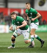 19 March 2023; Diarmuid Mangan of Ireland during the U20 Six Nations Rugby Championship match between Ireland and England at Musgrave Park in Cork. Photo by David Fitzgerald/Sportsfile