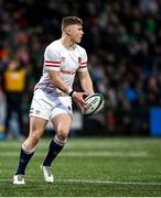 19 March 2023; Joseph Woodward of England during the U20 Six Nations Rugby Championship match between Ireland and England at Musgrave Park in Cork. Photo by David Fitzgerald/Sportsfile