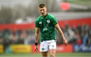 19 March 2023; Sam Prendergast of Ireland during the U20 Six Nations Rugby Championship match between Ireland and England at Musgrave Park in Cork. Photo by David Fitzgerald/Sportsfile