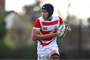 22 March 2023; Kotaro Okawa of Japan during the Under-19 Rugby International match between Ireland and Japan at Lakelands Park in Dublin. Photo by Harry Murphy/Sportsfile