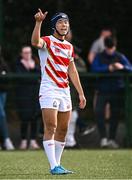 22 March 2023; Yoshitaka Yazaki of Japan during the Under-19 Rugby International match between Ireland and Japan at Lakelands Park in Dublin. Photo by Harry Murphy/Sportsfile