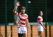 22 March 2023; Ryunosuke Ito of Japan during the Under-19 Rugby International match between Ireland and Japan at Lakelands Park in Dublin. Photo by Harry Murphy/Sportsfile