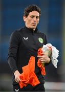 22 March 2023; Republic of Ireland coach Keith Andrews before the international friendly match between Republic of Ireland and Latvia at Aviva Stadium in Dublin. Photo by Brendan Moran/Sportsfile Photo by Brendan Moran/Sportsfile