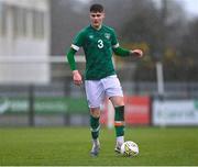 22 March 2023; Alex Murphy of Republic of Ireland during the UEFA European Under-19 Championship Elite Round match between Republic of Ireland and Slovakia at Ferrycarrig Park in Wexford. Photo by Piaras Ó Mídheach/Sportsfile
