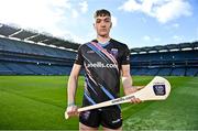 23 March 2023; Galway U20 captain Adam Nolan stands for a portrait during the ONEILLS.COM Under-20 All Ireland Hurling Championship Launch 2023 at Croke Park in Dublin. Photo by Sam Barnes/Sportsfile