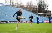 23 March 2023; Tommy O'Brien during a Leinster Rugby captain's run at the RDS Arena in Dublin. Photo by Harry Murphy/Sportsfile