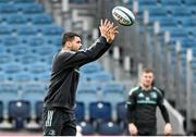 23 March 2023; Max Deegan during a Leinster Rugby captain's run at the RDS Arena in Dublin. Photo by Harry Murphy/Sportsfile