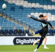 23 March 2023; Harry Byrne during a Leinster Rugby captain's run at the RDS Arena in Dublin. Photo by Harry Murphy/Sportsfile