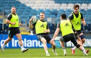 23 March 2023; Nick McCarthy, centre, during a Leinster Rugby captain's run at the RDS Arena in Dublin. Photo by Harry Murphy/Sportsfile