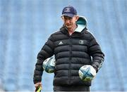 23 March 2023; Head coach Leo Cullen during a Leinster Rugby captain's run at the RDS Arena in Dublin. Photo by Harry Murphy/Sportsfile