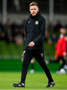 22 March 2023; Republic of Ireland athletic therapist Sam Rice before the international friendly match between Republic of Ireland and Latvia at Aviva Stadium in Dublin. Photo by Brendan Moran/Sportsfile