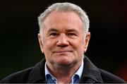 22 March 2023; RTE TV soccer analyst and former Republic of Ireland player Ray Houghton before the international friendly match between Republic of Ireland and Latvia at Aviva Stadium in Dublin. Photo by Brendan Moran/Sportsfile