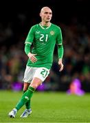 22 March 2023; Will Smallbone of Republic of Ireland during the international friendly match between Republic of Ireland and Latvia at Aviva Stadium in Dublin. Photo by Brendan Moran/Sportsfile