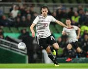 22 March 2023; Roberts Uldrikis of Latvia during the international friendly match between Republic of Ireland and Latvia at Aviva Stadium in Dublin. Photo by Michael P Ryan/Sportsfile