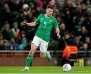 22 March 2023; Dara O'Shea of Republic of Ireland during the international friendly match between Republic of Ireland and Latvia at Aviva Stadium in Dublin. Photo by Michael P Ryan/Sportsfile