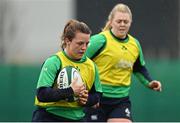 21 March 2023; Brittany Hogan during Ireland women's squad training at the IRFU High Performance Centre at the Sport Ireland Campus in Dublin. Photo by Ramsey Cardy/Sportsfile