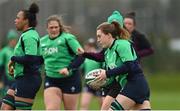 21 March 2023; Molly Boyne during Ireland women's squad training at the IRFU High Performance Centre at the Sport Ireland Campus in Dublin. Photo by Ramsey Cardy/Sportsfile