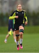 21 March 2023; Dorothy Wall during Ireland women's squad training at the IRFU High Performance Centre at the Sport Ireland Campus in Dublin. Photo by Ramsey Cardy/Sportsfile