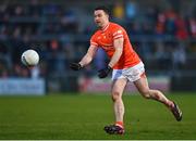 18 March 2023; Aidan Forker of Armagh during the Allianz Football League Division 1 match between Armagh and Galway at Box-It Athletic Grounds in Armagh. Photo by Ben McShane/Sportsfile