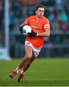 18 March 2023; Stefan Campbell of Armagh during the Allianz Football League Division 1 match between Armagh and Galway at Box-It Athletic Grounds in Armagh. Photo by Ben McShane/Sportsfile