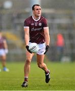 18 March 2023; John Maher of Galway during the Allianz Football League Division 1 match between Armagh and Galway at Box-It Athletic Grounds in Armagh. Photo by Ben McShane/Sportsfile