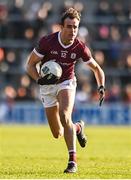 18 March 2023; John Maher of Galway during the Allianz Football League Division 1 match between Armagh and Galway at Box-It Athletic Grounds in Armagh. Photo by Ben McShane/Sportsfile