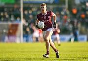 18 March 2023; Cian Hernon of Galway during the Allianz Football League Division 1 match between Armagh and Galway at Box-It Athletic Grounds in Armagh. Photo by Ben McShane/Sportsfile