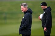 24 March 2023; Manager Stephen Kenny, left, and Coach John O'Shea during a Republic of Ireland training session at the FAI National Training Centre in Abbotstown, Dublin. Photo by Stephen McCarthy/Sportsfile