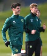 24 March 2023; Callum O’Dowda during a Republic of Ireland training session at the FAI National Training Centre in Abbotstown, Dublin. Photo by Stephen McCarthy/Sportsfile