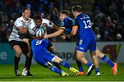 24 March 2023; Damian Willemse of DHL Stormers is tackled by Luke McGrath of Leinster during the United Rugby Championship match between Leinster and DHL Stormers at the RDS Arena in Dublin. Photo by Tyler Miller/Sportsfile