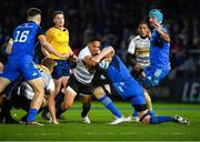 24 March 2023; Herschel Jantjies of DHL Stormers is tackled by Ross Molony of Leinster during the United Rugby Championship match between Leinster and DHL Stormers at the RDS Arena in Dublin. Photo by Tyler Miller/Sportsfile